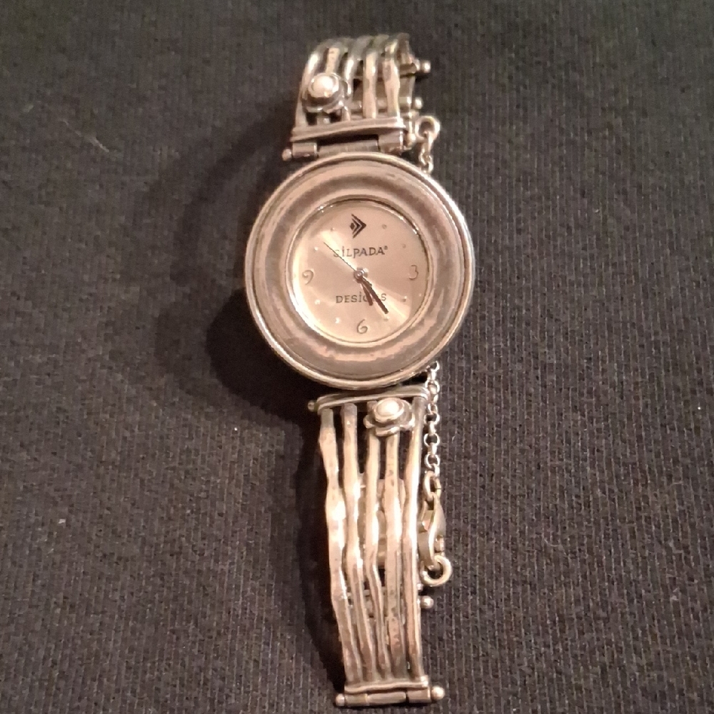 Silpada Elegant 925 Sterling Silver Watch